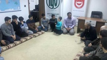 MTTB Eski Genel Başkanlarından Rüştü Ecevit Fatih Gençlik Vakfı Konya Şubesi’ni Ziyaret Etti