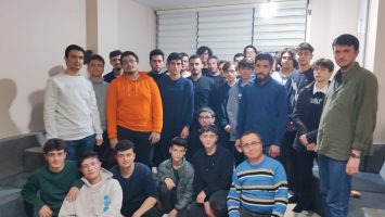 Fatih Gençlik Vakfı Konya Şubesinde düzenlediğimiz bu haftaki hatim duası ve hasbihal buluşmamızdan kareler.